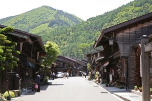 Narai village on the Nakasendo trail, Japan