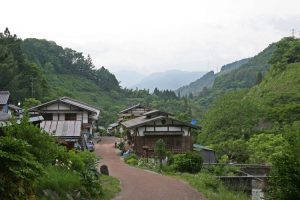 Tsumago village on the Nakasendo trail
