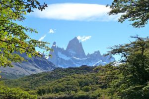 Fitz Roy from the trek. Image by S Pryor