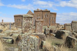 Walking holiday armenia Noratus stones
