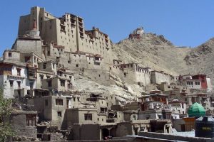 Leh castle and gompa. Image by I Broom