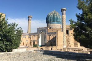 View of the UNESCO Historical Centre of Bukhara. Image by L Denniff