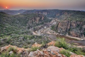 Lanner Gorge sunset view - Pafuri trails