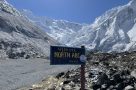 Sign at Annapurna North Base Camp