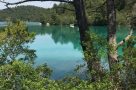 Exploring lakes whilst walking on Mljet