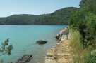 Walking along the coastline of Mljet