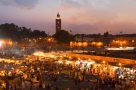 Jemaa el-F'naa Square at night, Marrakesh