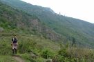 Walking on the trail from Tangmchu to Lhuentshi