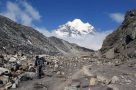 Trekking to Makalu Base Camp. Image by N Morgan