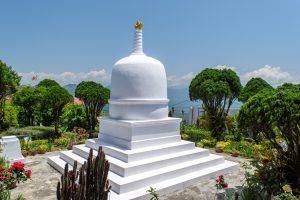 Stupa at Zang Dhok Palri Monastery, Kalimpong