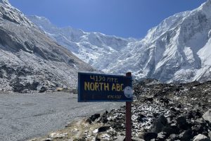 Sign at Annapurna North Base Camp