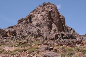 Trekking to Kouach summit in the Jebel Sahro