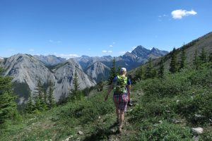 Walking in Jasper National Park