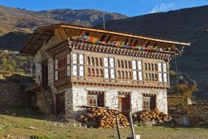 Traditional Bhutanese architecture. Image by C Hiles