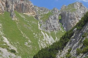 On trek near Hajla Peak