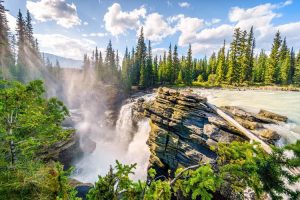 Athabasca Waterfalls, Jasper National Park
