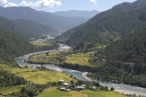 Punakha Valley by S Hobson