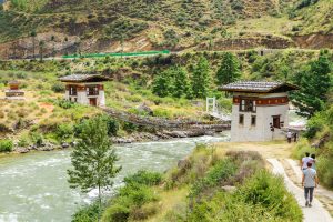 Bridge to Tamchhog Lhakhang