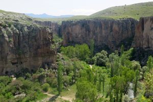 Views of Ihlara Valley, Cappadocia. Image by A Peachy