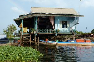 Floating House on Tonle Sap Lake. Image by N Hall
