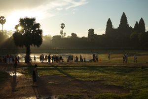 View of Angkor Wat in the Sunrise. Image by J Davies
