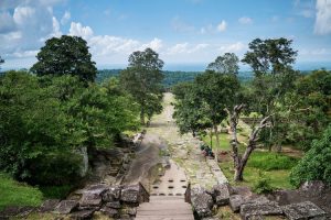 View from Preah Vihear Mountain Temple