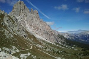Trekking above Cortina. Image by H Thompson