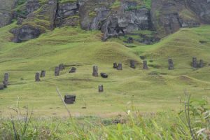 Rano Raraku moai quarry, Easter Island