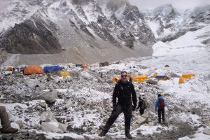 Everest Base Camp. Image by R Inman