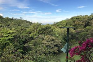 View from Cloudforest Lodge, Monteverde in Costa Rica