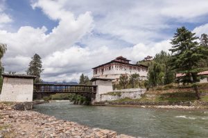 Paro Dzong in the Paro Valley