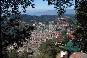 View of Shimla on descent from Monkey Temple. Image by M Doyle