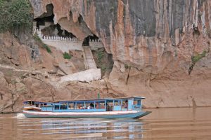 Pak Ou Caves, boat trip from Luang Prabang to Nong Khio