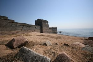 Great wall of China and the Bohai Sea, Laolongtou