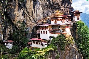 Taktsang Monastery, Paro Valley. Image by N McCooke