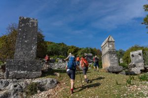 The necropolis at Apollonia