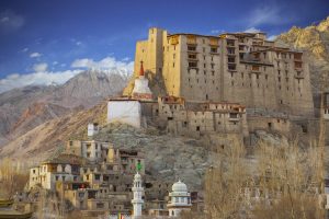 Leh Palace - overlooking Himalayan town of Leh.