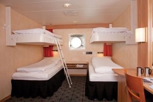 M/S Expedition cabin type - Category 1A quad cabin