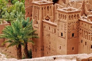 View of the Kasbah Ait Benhaddou