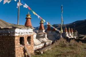 Chortens at Tokyu Gaon