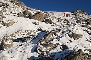 Descent from Mount Kilimanjaro. Image by S M Berry