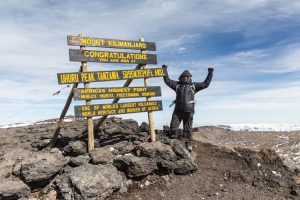 Summit of Mount Kilimanjaro. Image by S Patel