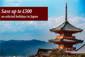 Big Savings on Japan Holidays